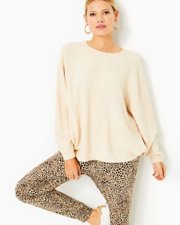Sweaters & Cardigans^Lilly Pulitzer Arienza Dolman Sleeve Sweater Light Heathered Sand Bar