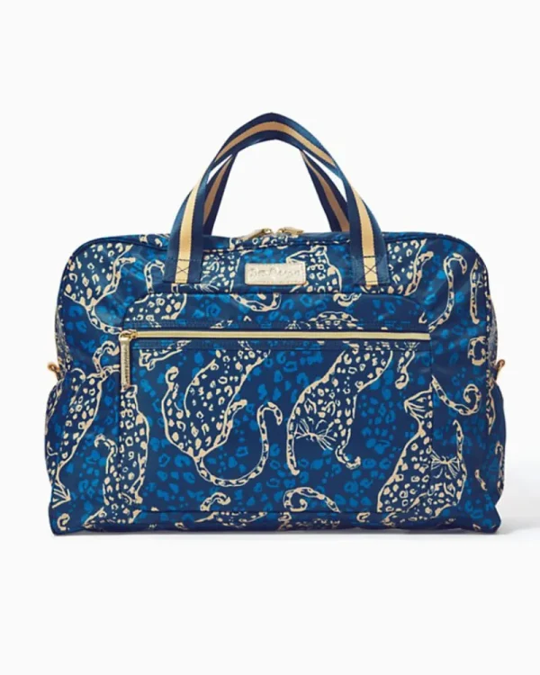 Bags^Lilly Pulitzer Beale Weekender Bag Low Tide Navy Easy To Spot Accessories