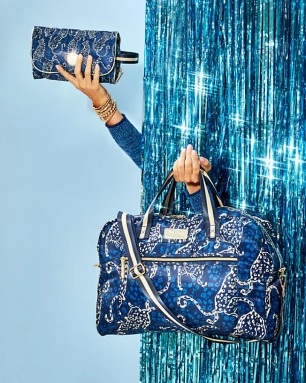 Bags^Lilly Pulitzer Beale Weekender Bag Low Tide Navy Easy To Spot Accessories