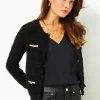 Sweaters & Cardigans^Lilly Pulitzer Beckington Cardigan Black Metallic