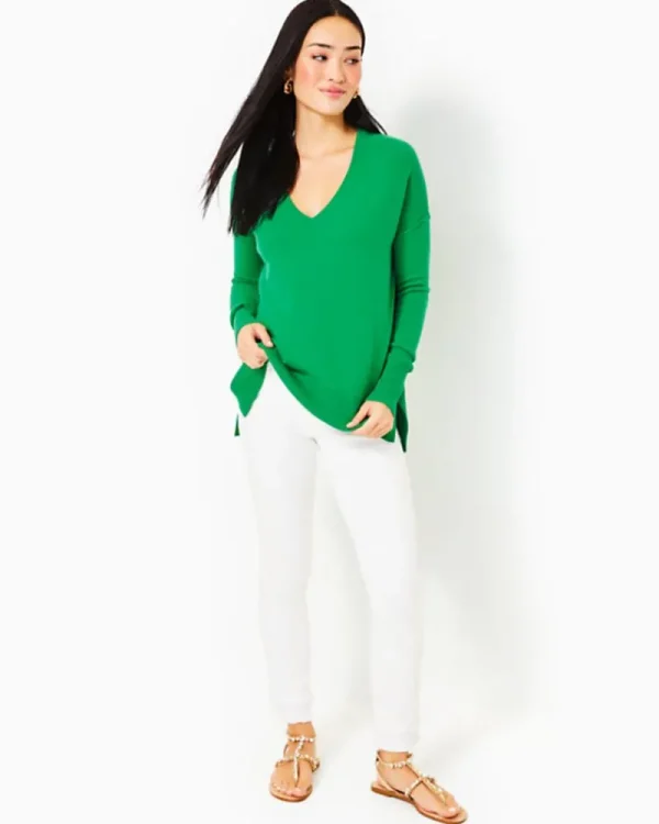Sweaters & Cardigans^Lilly Pulitzer Bedford Cashmere Sweater Kelly Green