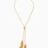 Jewelry^Lilly Pulitzer Belle Tassel Necklace Gold Metallic