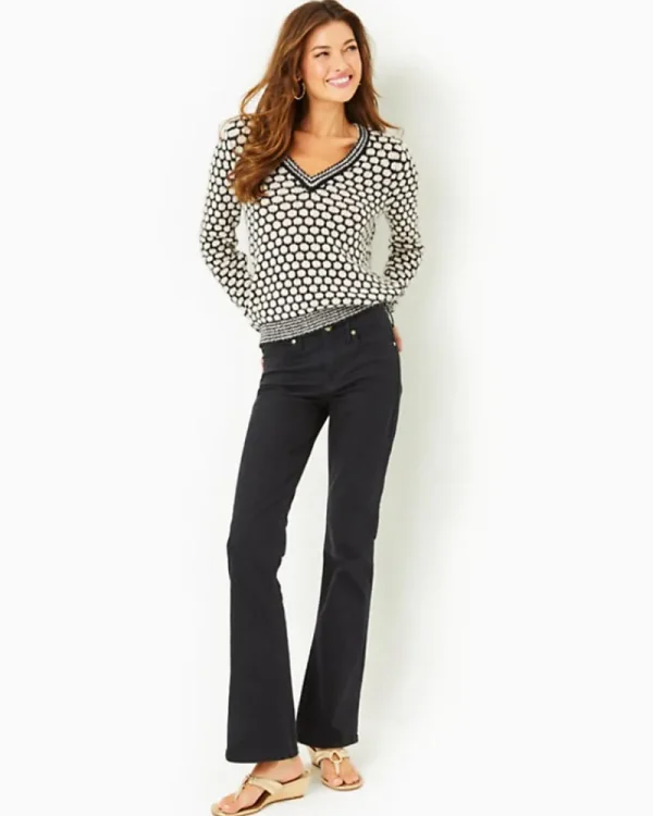 Sweaters & Cardigans^Lilly Pulitzer Brista Sweater Black Honeycomb