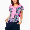 Bottoms^Lilly Pulitzer 5" Buttercup Scallop Hem Short True Navy