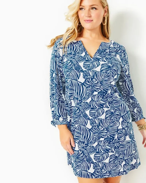 Dresses^Lilly Pulitzer Cath Dress Aegean Navy Beach Path