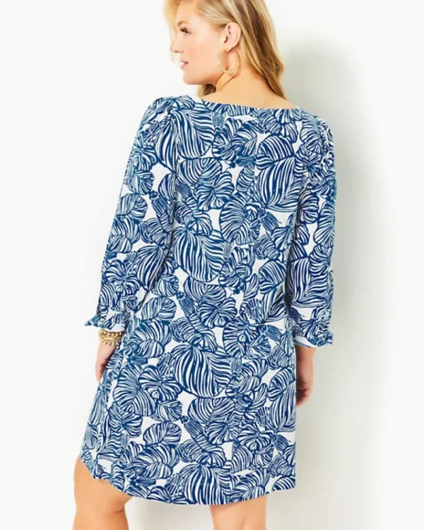 Dresses^Lilly Pulitzer Cath Dress Aegean Navy Beach Path