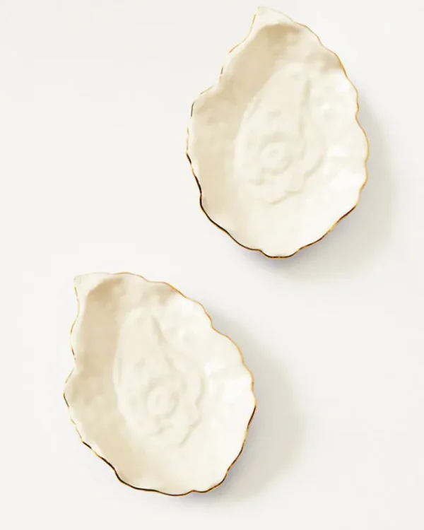 Tabletop^Lilly Pulitzer Ceramic Appetizer Plates Abaco Blue
