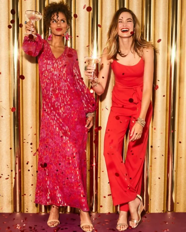 Dresses^Lilly Pulitzer Cleme Maxi Dress Amaryllis Red Secret Hideaway