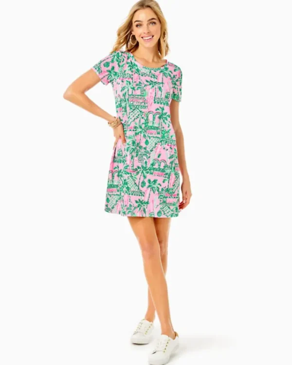 Dresses^Lilly Pulitzer Cody T-Shirt Dress Mandevilla Baby Always Worth It