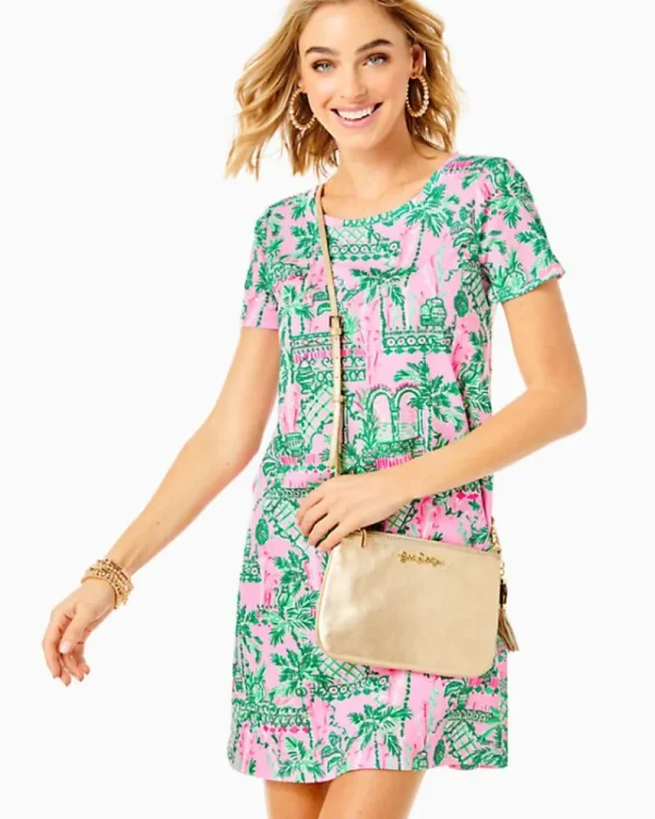Bags^Lilly Pulitzer Cruisin Crossbody Bag Gold Metallic