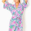 Pajamas^Lilly Pulitzer Elaine Knit Robe Multi Lil Soiree All Day