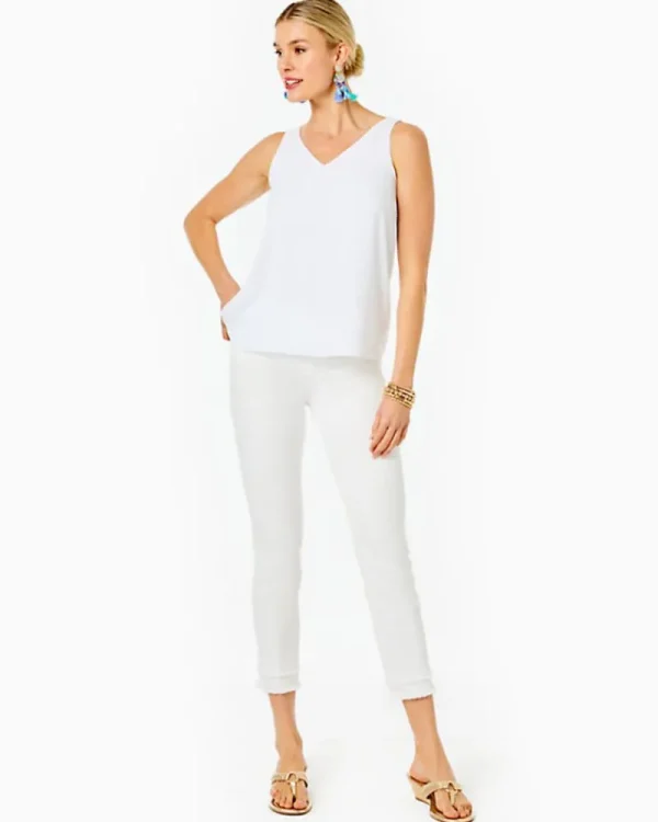 Tops^Lilly Pulitzer Florin Reversible Top Resort White