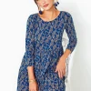 Dresses^Lilly Pulitzer Geanna Swing Dress Low Tide Navy Easy To Spot