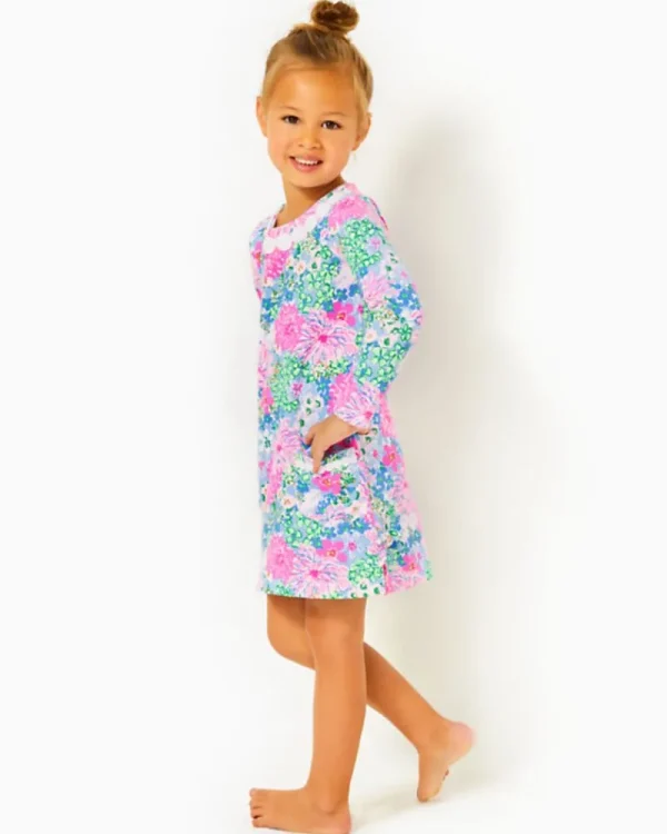 Girls Tops & Bottoms^Lilly Pulitzer Girls Little Lilly Knit Shift Dress Multi Lil Soiree All Day