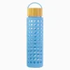 Tabletop^Lilly Pulitzer Glass Water Bottle Frenchie Blue Caning