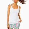 Tops^Lilly Pulitzer Halee Tank Top Resort White