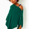 Scarves & Wraps^Lilly Pulitzer Harp Cashmere Wrap Evergreen