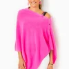 Scarves & Wraps^Lilly Pulitzer Harp Cashmere Wrap Cerise Pink
