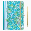 Office Supplies & Stationery^Lilly Pulitzer Journal With Pen Cumulus Blue Chick Magnet