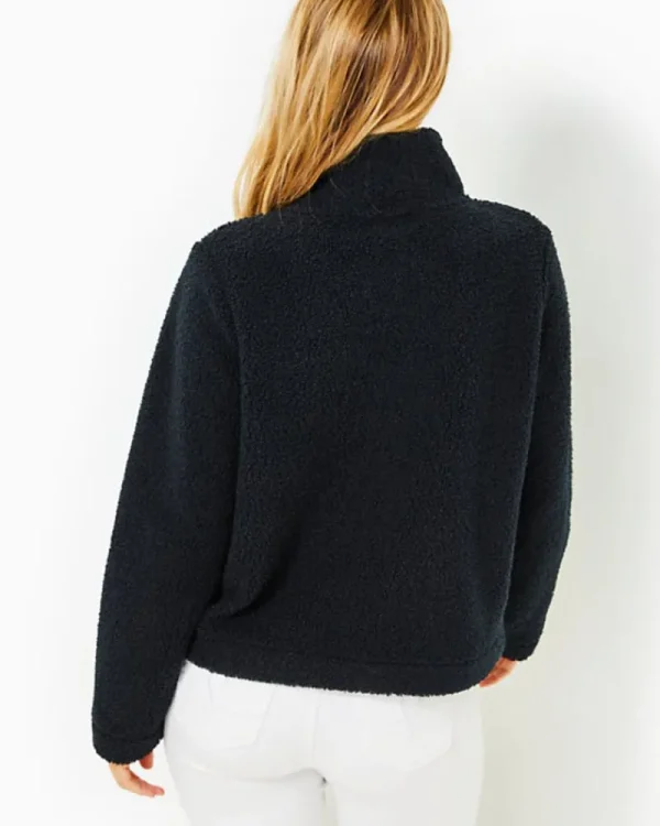 Loungewear^Lilly Pulitzer Kamey Sherpa Jacket Onyx