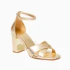 Shoes^Lilly Pulitzer Kendall Leather Sandal Gold Metallic