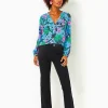 Bottoms^Lilly Pulitzer 32" Kidman High Rise Pant Noir