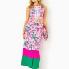 Rompers & Jumpsuits^Lilly Pulitzer Leif Maxi Set Kelly Green Hibis Kiss