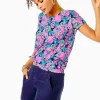 Bottoms^Lilly Pulitzer 4" Lilo Linen Short True Navy