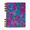 Office Supplies & Stationery^Lilly Pulitzer Luxe Spiral Notebook Aegean Navy Calypso Coast