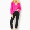 Bottoms^Lilly Pulitzer 27" Merrin High-Rise Bi-Stretch Pant Noir