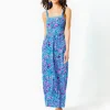 Dresses^Lilly Pulitzer Mirasol Maxi Dress Breakwater Blue Shells N Bells Engineered Knit Dress