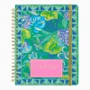Office Supplies & Stationery^Lilly Pulitzer 2023-2024 17 Month Jumbo Agenda Botanical Green In A Flutter