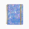 Office Supplies & Stationery^Lilly Pulitzer 2023-2024 17 Month Large Agenda Boca Blue Its A Sailabration