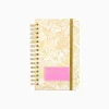 Office Supplies & Stationery^Lilly Pulitzer 2023-2024 17 Month Medium Agenda Gold Metallic Safari Sangria