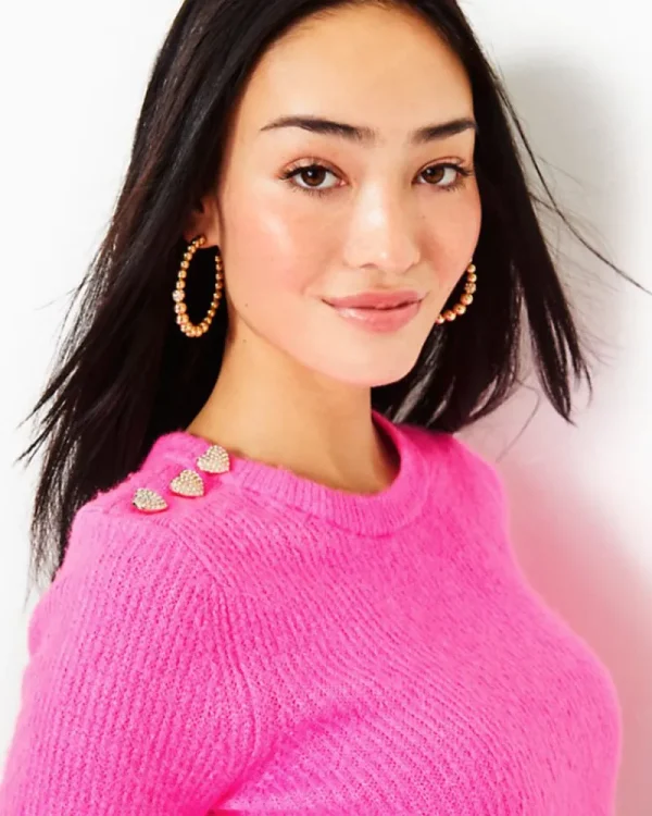 Sweaters & Cardigans^Lilly Pulitzer Morgen Sweater Heathered Cerise Pink