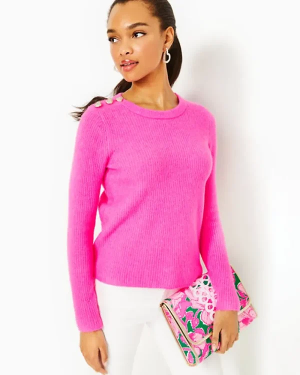 Sweaters & Cardigans^Lilly Pulitzer Morgen Sweater Heathered Cerise Pink