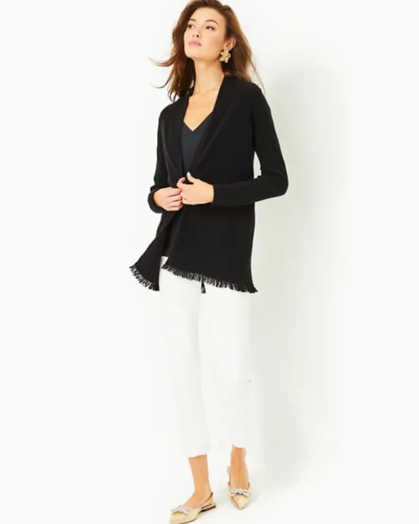Sweaters & Cardigans^Lilly Pulitzer Noble Cashmere Cardigan Black