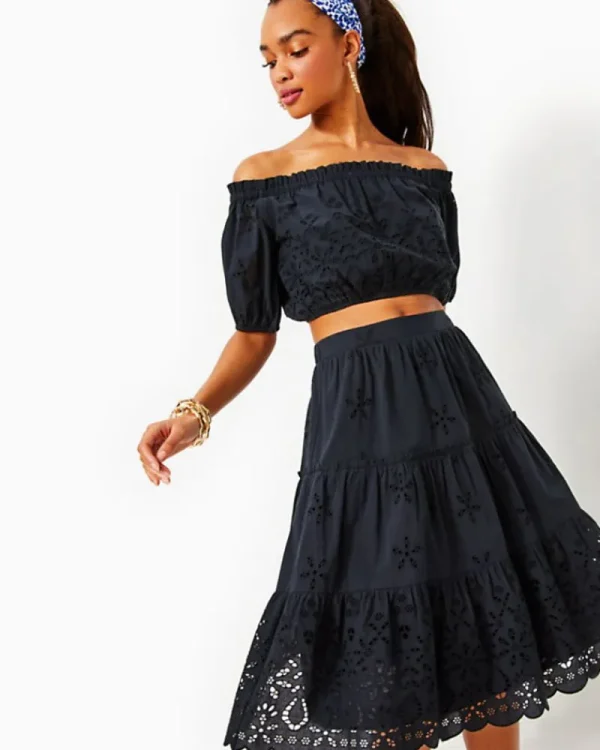 Rompers & Jumpsuits^Lilly Pulitzer Penley Midi Set Onyx Calypso Eyelet