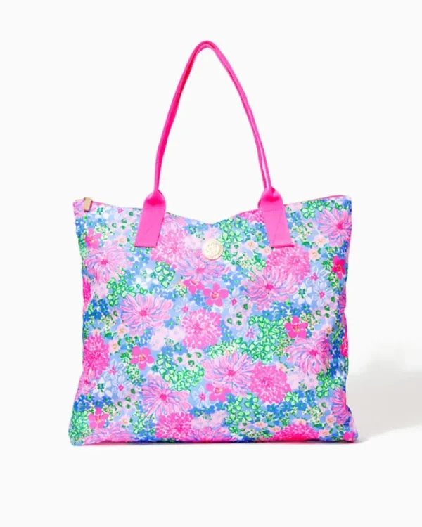 Bags^Lilly Pulitzer Piper Packable Tote Multi Lil Soiree All Day