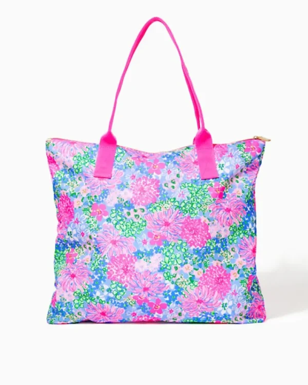 Bags^Lilly Pulitzer Piper Packable Tote Multi Lil Soiree All Day