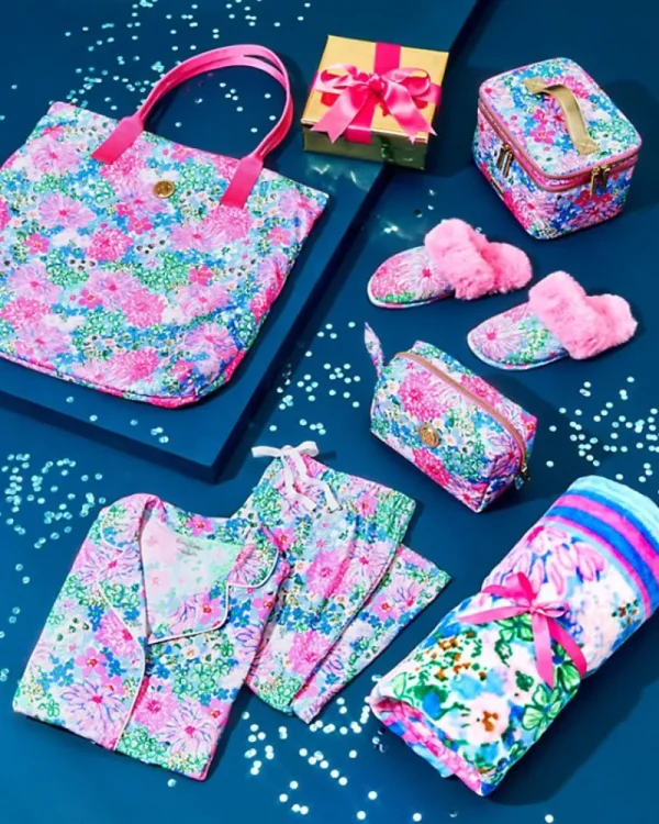 Bags^Lilly Pulitzer Piper Packable Tote Multi Lil Soiree All Day