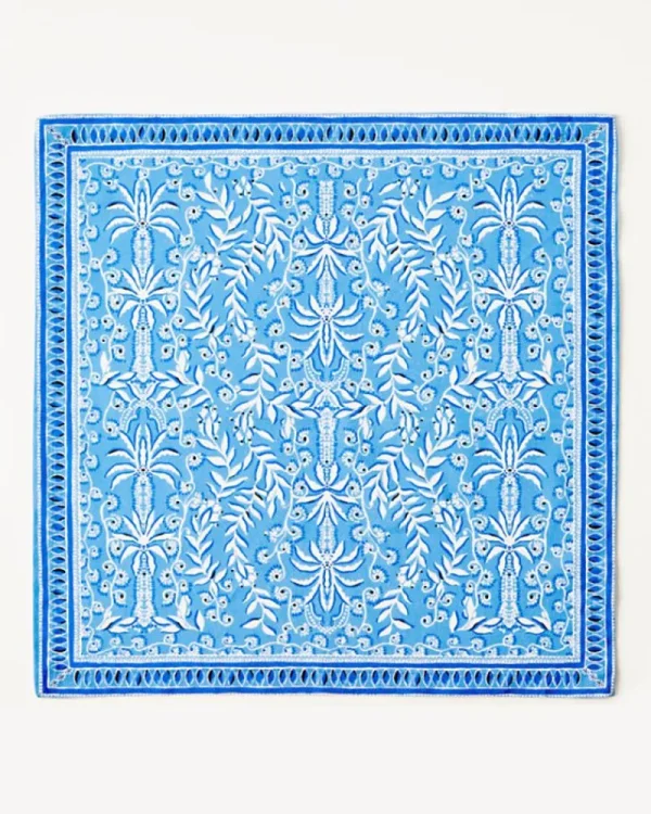 Tabletop^Lilly Pulitzer Printed Square Dinner Napkin Abaco Blue Have It Both Rays Engineered Napkin