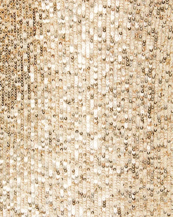 Dresses^Lilly Pulitzer Reagan Fitted Sequin Dress Gold Metallic Treasure Box Sequin Knit