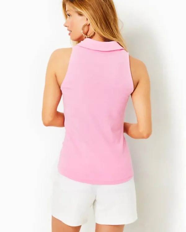 Tops^Lilly Pulitzer Reema Sleeveless Top Peony Pink