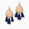 Jewelry^Lilly Pulitzer Sea Dreamer Earrings Aegean Navy
