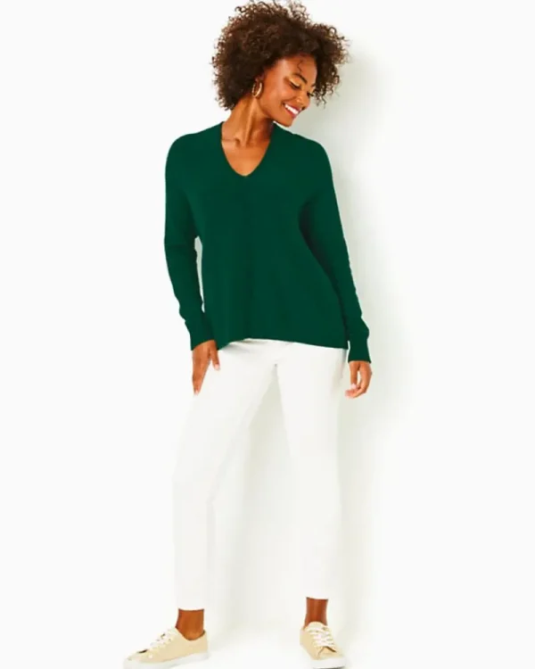 Tops^Lilly Pulitzer Sevie Dolman Sleeve Sweater Evergreen