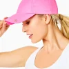 Hats & Hair^Lilly Pulitzer Solid Run Around Hat Prosecco Pink