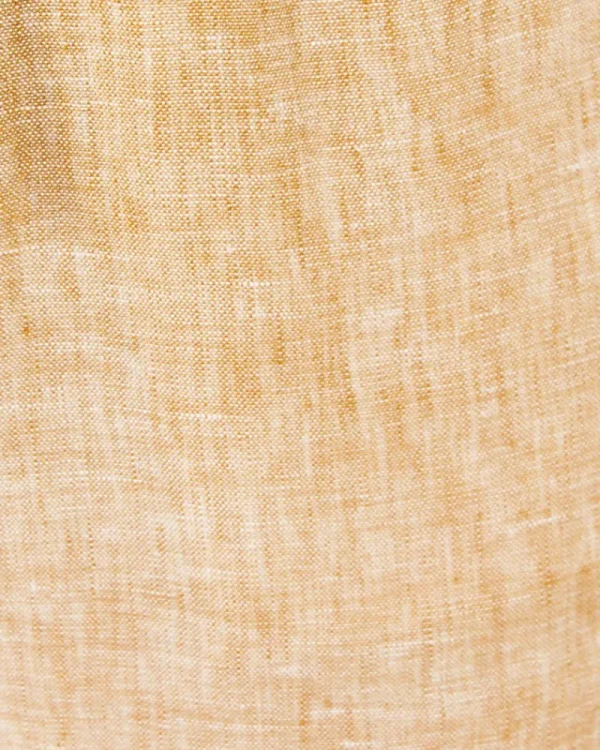 Bottoms^Lilly Pulitzer 31" Taron Mid-Rise Linen Pant Rattan X Resort White