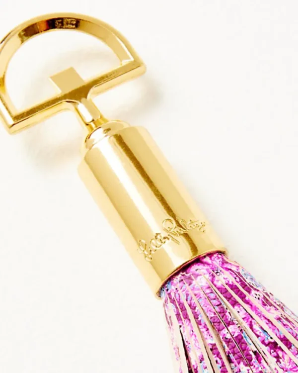 Tabletop^Lilly Pulitzer Tassel Bottle Opener Amarena Cherry Tropical With A Twist
