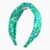 Hats & Hair^Lilly Pulitzer Twist Headband Gold Metallic Safari Sangria